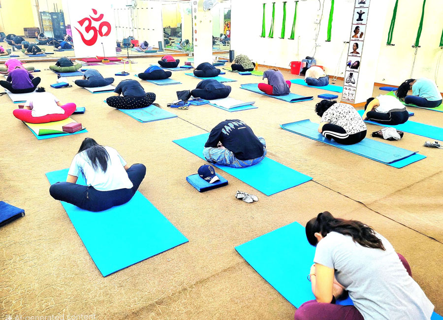 Yoga At Studio